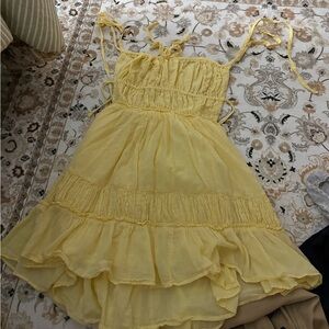 Free people taking sides dress